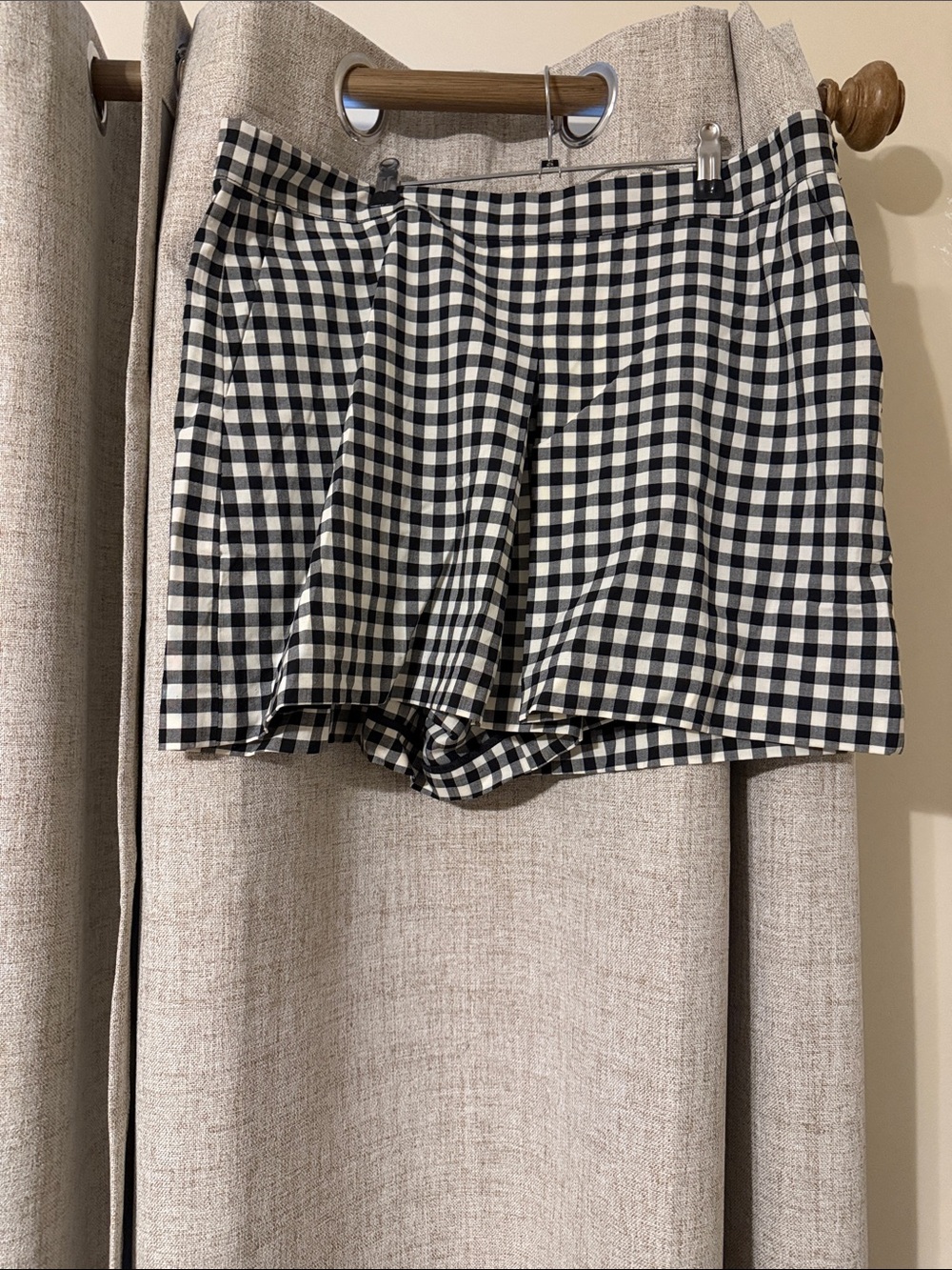 NWT - Madewell Gingham Skort - size 14 - Picture 5 of 7